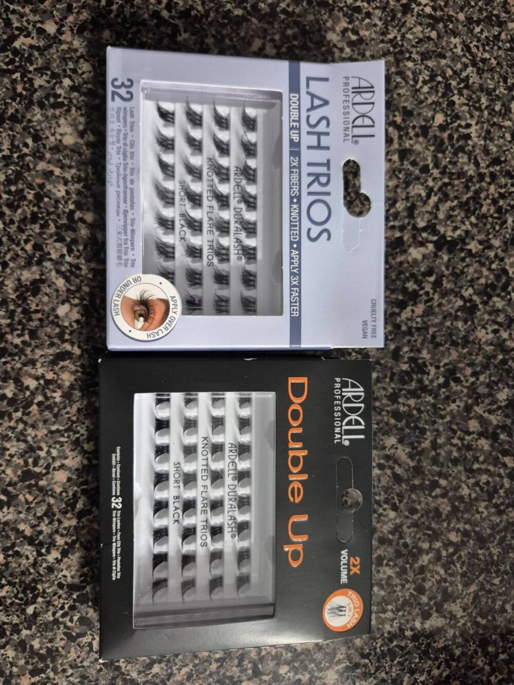 Ardell Eye Lash Trios - lot of 2
